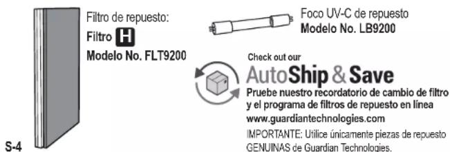 Guardian AC9200 - Dispositivo de Clase B: - 3
