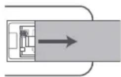 HISENSE AX3120G - Sostituire la batteria del telecomando - 1