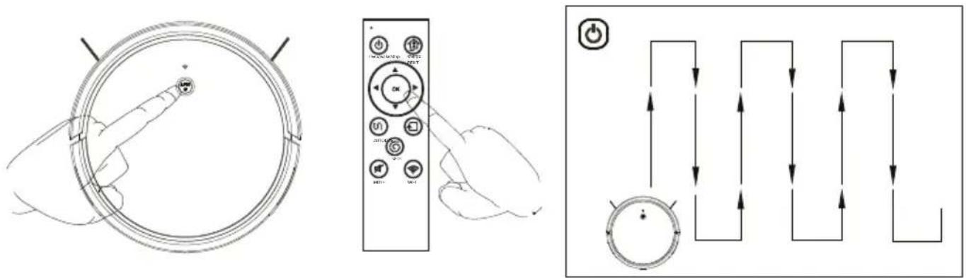 Prixton Roomie Smart - Modalità pulizia automatica - 1