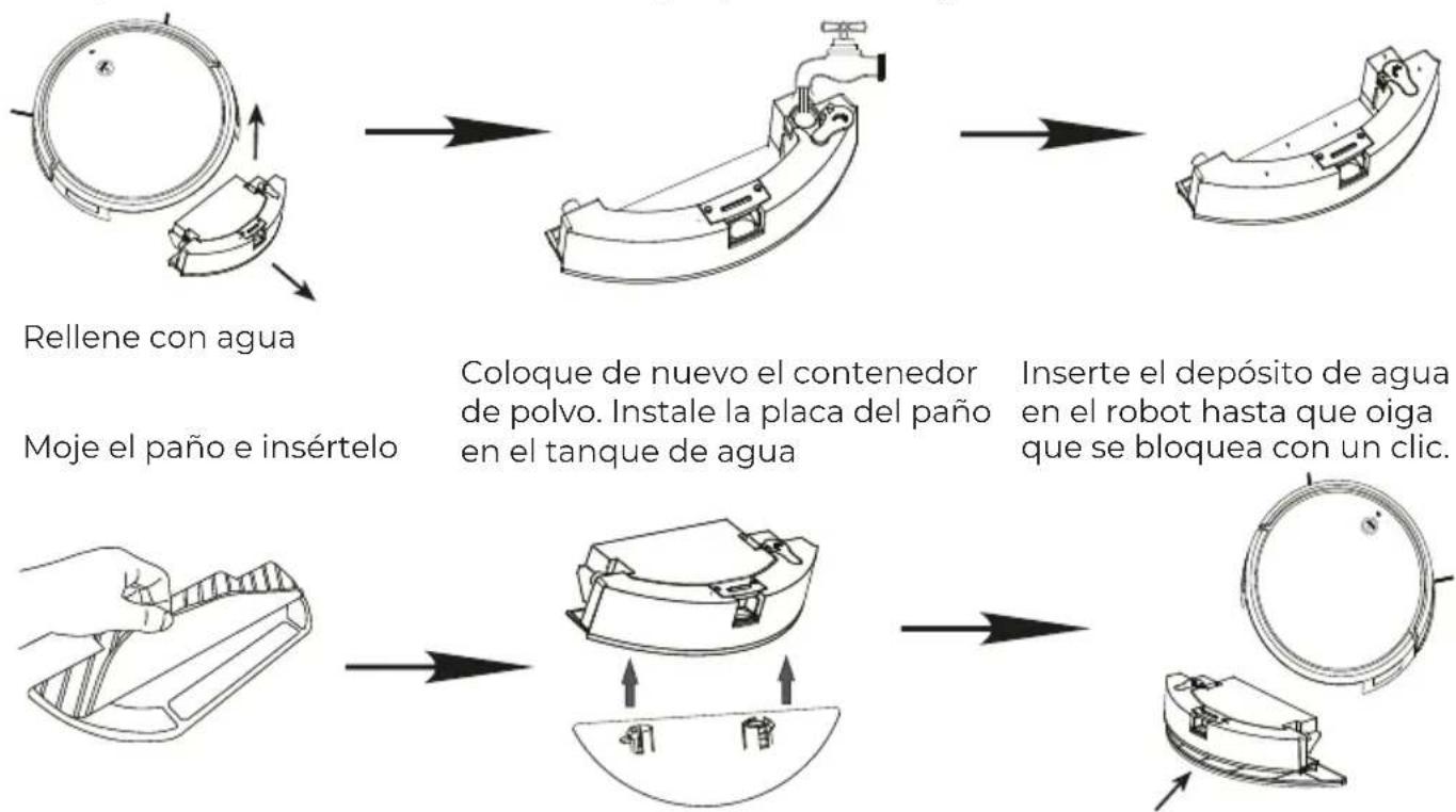 Prixton Roomie Smart - Función de fregado - 1