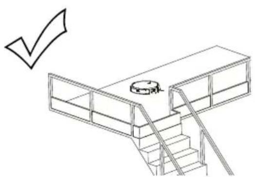 Prixton Roomie Smart - Prevent robot from falling - 1