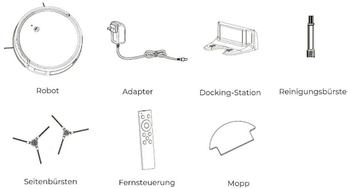 Prixton Roomie Smart - Inhalt der Verpackung - 1