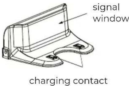 Prixton Roomie Smart - Clean charging contact and signal window - 2