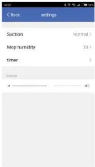 Prixton Roomie Smart - Zeitplan für die Reinigung (in der APP eingestellt) - 2