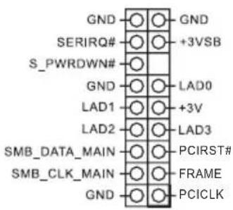 ASROCK FM2A58M-HD+ R2.0 - Cabezal TPM - 1