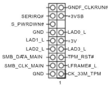 ASROCK FM2A78M-HD+ R2.0 - TPM-Stiftleiste - 1