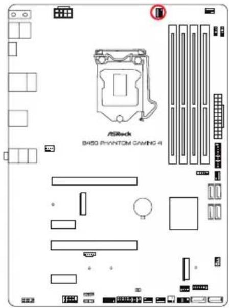ASROCK B460 Phantom Gaming 4 - オンボードのヘッダーとコネクター - 14
