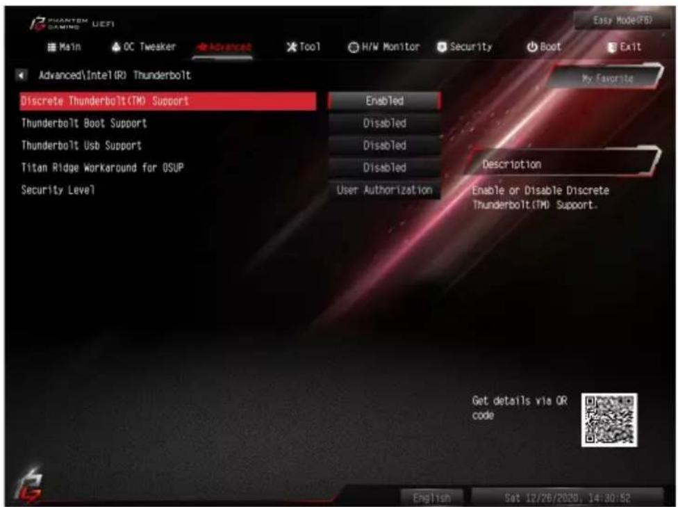 ASROCK B460 Phantom Gaming 4 - Intel® Thunderbolt - 1