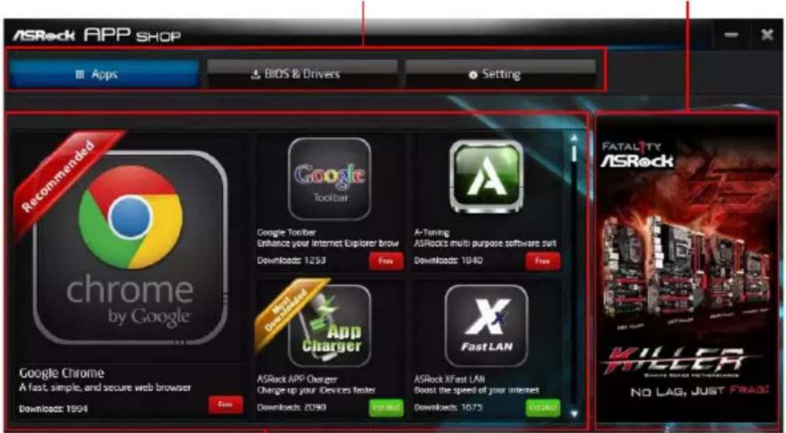 ASROCK B460 Phantom Gaming 4 - UI 概要 Category Panel（カテゴリパネル） Hot News（ホットニュース） - 1