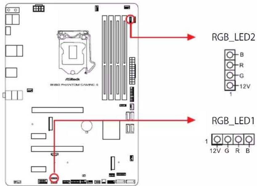 ASROCK B460 Phantom Gaming 4 - オンボードのヘッダーとコネクター - 28