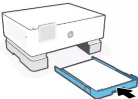 HP OfficeJet Pro 9110b - นำกระดาษที่ติดออกจากถาดป้อนกระดาษ - 4