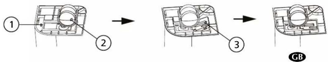 QLIMA D 720 Cube - CASTER INSTALLATION AND DISASSEMBLY INSTRUCTIONS(SOME UNITS) - 1