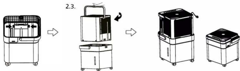 QLIMA D 720 Cube - STORAGE INSTRUCTIONS - 1