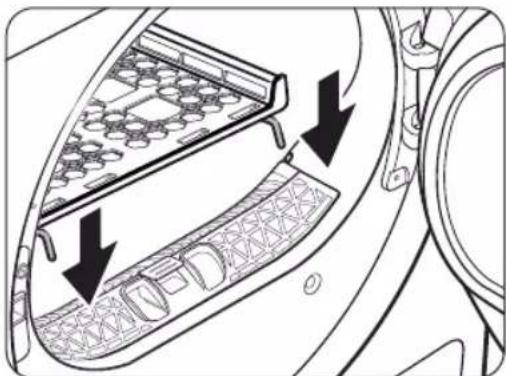 SAMSUNG DV90CGC2A0AE - Utilisation de la grille de séchage (modèles applicables uniquement) - 1