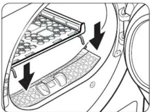 SAMSUNG DV80CGC2B0AE - Utilisation de la grille de séchage (modèles applicables uniquement) - 1