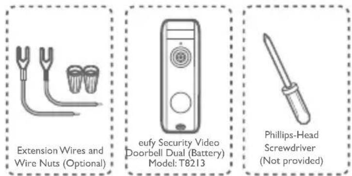 eufy Video Doorbell 2 Pro HomeBase - Connect the Doorbell Wires to the Doorbell - 1