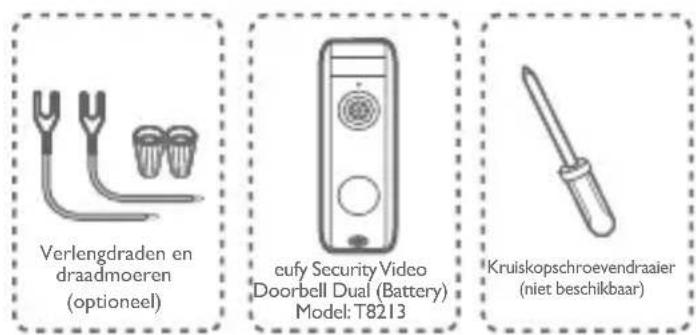 eufy Video Doorbell 2 Pro HomeBase - De deurbelbedrading aansluiten op de deurbel - 1