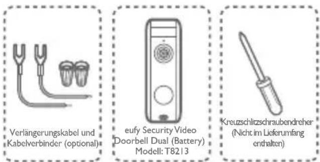 eufy Video Doorbell 2 Pro HomeBase - Anschließen der Türklingelverkabelung an die Türklingel - 1