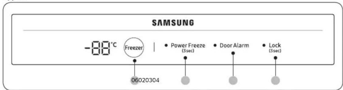 SAMSUNG RZ32C76CE39 - Functietoetsen - 3