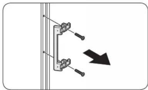 SAMSUNG RZ32C76CE39 - De positie van de deurhandgreep omkeren - 2