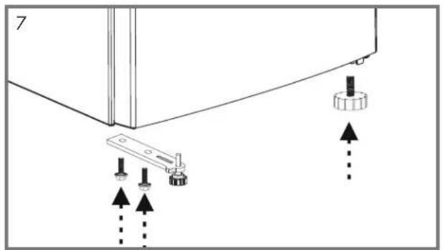 Veripart VPMVR50D - DE DRAAIRICHTING VAN DE DEUR OMKEREN - 7