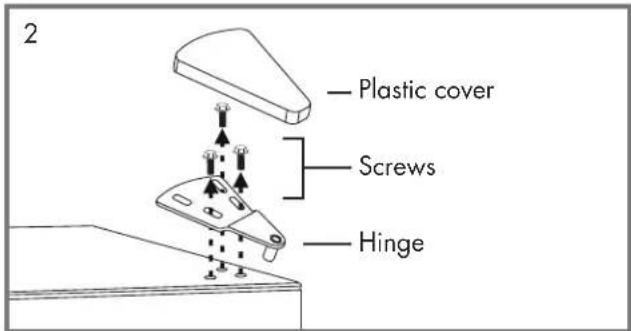 Veripart VPMVR50D - DOOR REVERSAL INSTRUCTIONS - 2