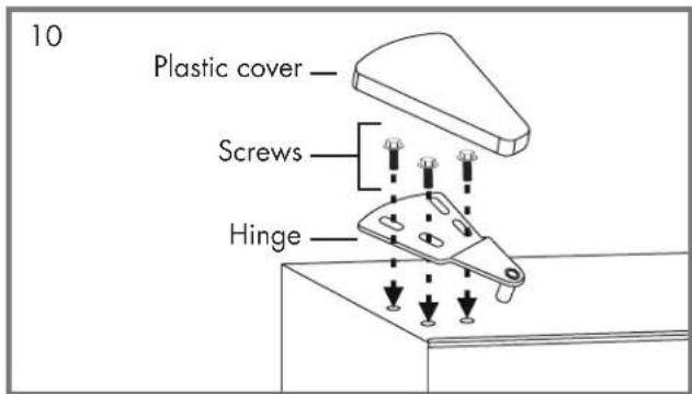 Veripart VPMVR50D - DOOR REVERSAL INSTRUCTIONS - 11