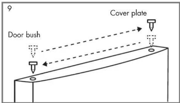 Veripart VPMVR50D - DOOR REVERSAL INSTRUCTIONS - 10