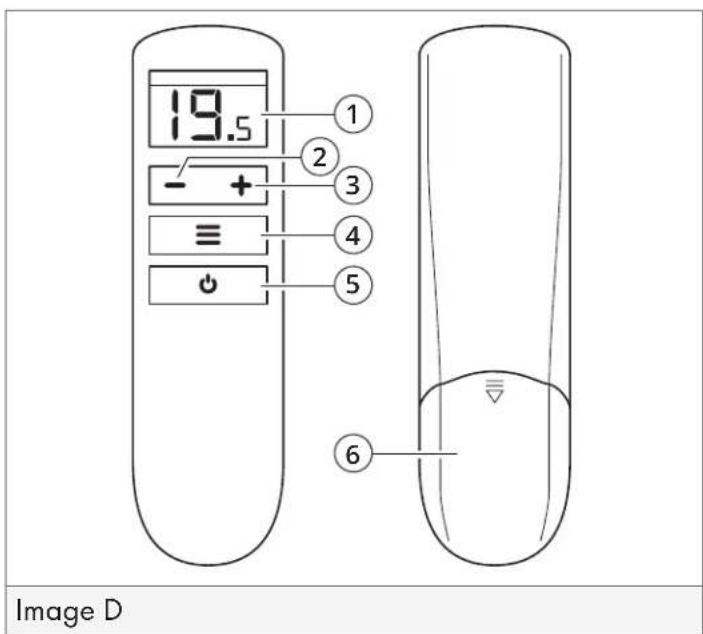 Fuave Reykjavik 900 - Key components of the remote control - 1