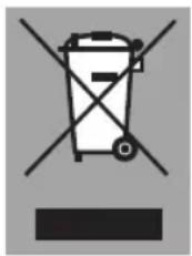 Symbol of a trash bin with crossed-out lanes and a blank rectangular base, commonly used to indicate waste or disposal.