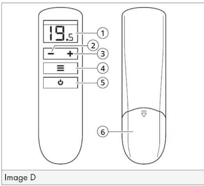 Fuave Reykjavik 700 - Key components of the remote control - 1