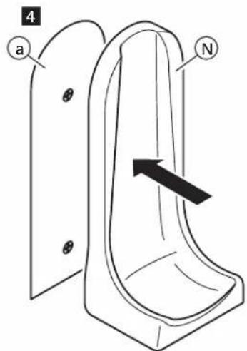 Fuave Reykjavik 700 - To secure the wall mount: - 4