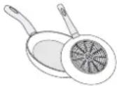 SIEMENS ED845HWB1E - Dimensions et propriétés des ustensiles de cuisson - 3