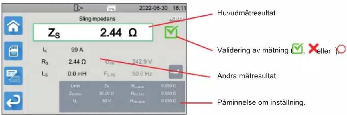 CHAUVIN ARNOUX CA 6161 - LÄSNING AV RESULTAT - 1
