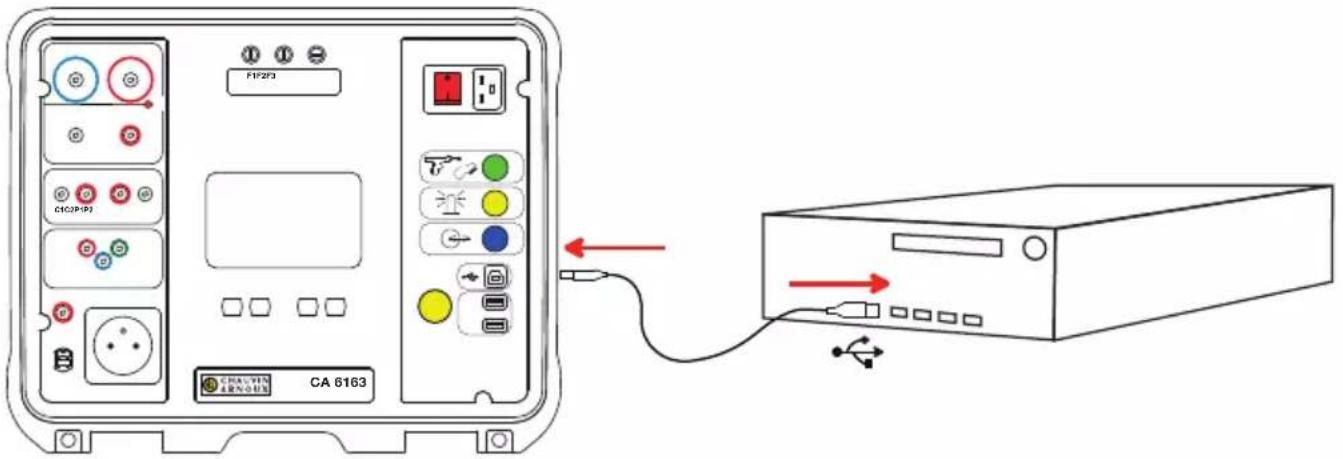 CHAUVIN ARNOUX CA 6161 - PHẦN MỀM ỨNG DỤNG MTT - 1