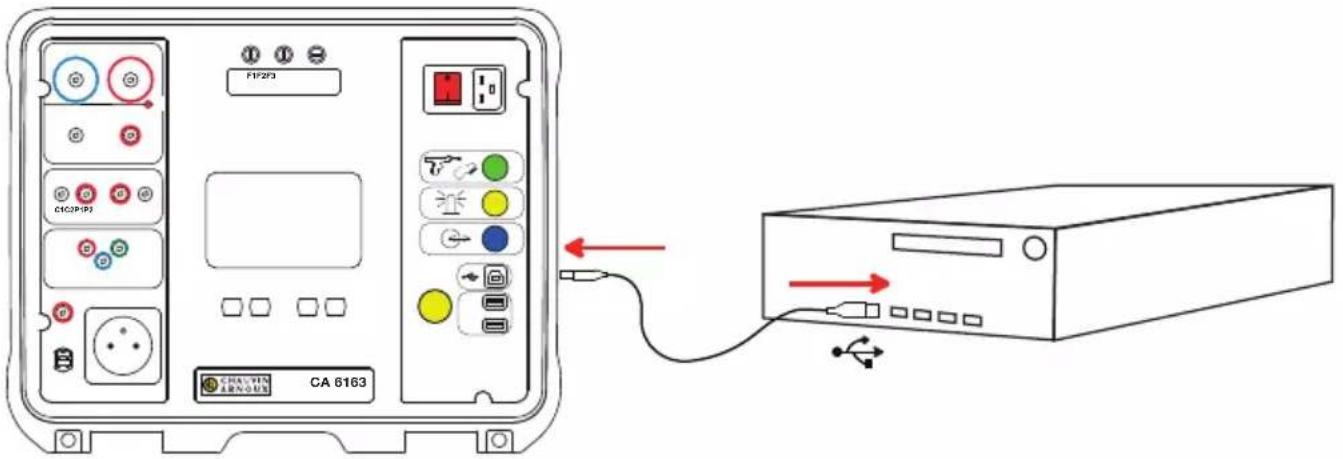 CHAUVIN ARNOUX CA 6161 - APPLICATIESOFTWARE MTT - 2