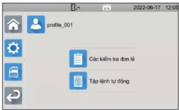 CHAUVIN ARNOUX CA 6161 - CÁU HÌNH CỦA THIẾT BỊ - 1
