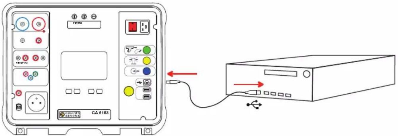 CHAUVIN ARNOUX CA 6161 - APLIKAČNÍ SOFTWARE MTT - 2