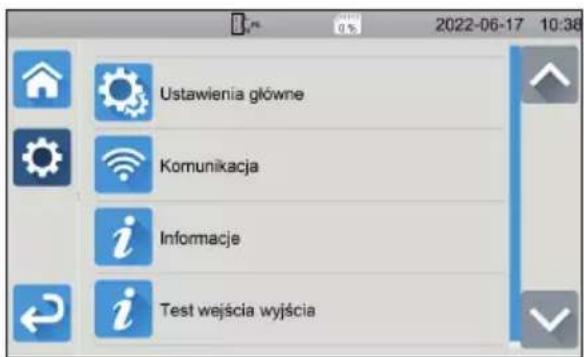 CHAUVIN ARNOUX CA 6161 - KONFIGURACJA URZĄDZENIA - 2