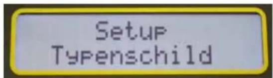 CHAUVIN ARNOUX DTR 8510 - Typenschild-Werte einstellen: - 1