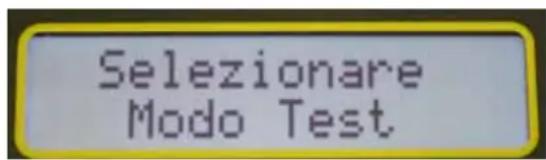 CHAUVIN ARNOUX DTR 8510 - SELEZIONARE LA MODALITÀ DI TEST - 1