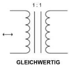CHAUVIN ARNOUX DTR 8510 - VERHÄLTNISTEST - 1:1 - 2