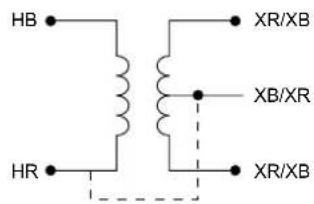 CHAUVIN ARNOUX DTR 8510 - CONNECTION DIAGRAMS - 5