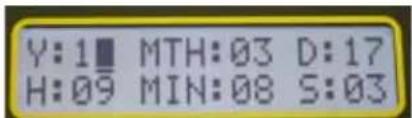 CHAUVIN ARNOUX DTR 8510 - EINSTELLUNG UHR - 7