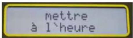 CHAUVIN ARNOUX DTR 8510 - METTRE À L'HEURE - 1