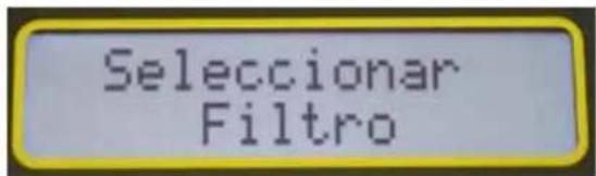CHAUVIN ARNOUX DTR 8510 - SELECCIONAR EL FILTRO - 1