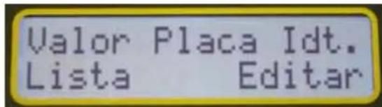 CHAUVIN ARNOUX DTR 8510 - Para configurar los parámetros de las placas de identificación, proceda de la siguiente manera: - 3
