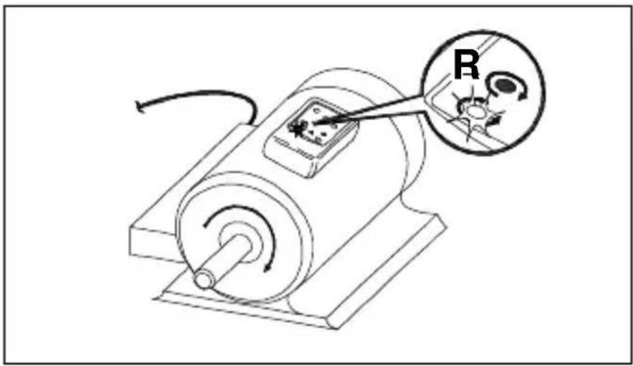 CHAUVIN ARNOUX C.A 6609 - INDICATION OF THE DIRECTION OF THE ROTATING FIELD OR DIRECTION OF ROTATION WITHOUT CONNECTION - 1