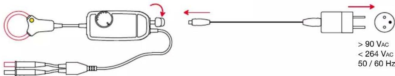 CHAUVIN ARNOUX MiniFlex MA130 - ADAPTADOR DE CA (OPCIONAL) - 1