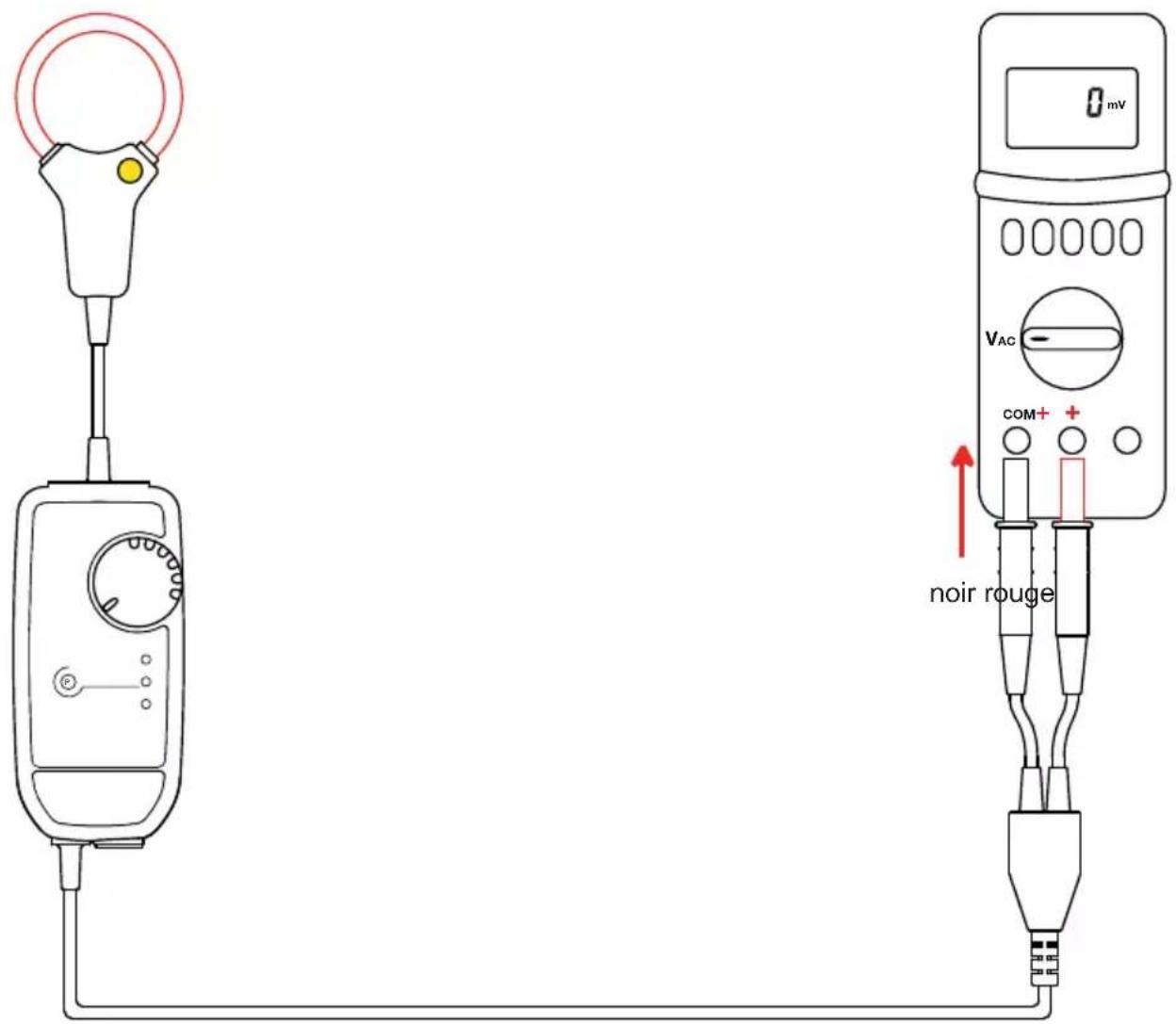 CHAUVIN ARNOUX MiniFlex MA130 - CONNEXION DU MA110 - 1